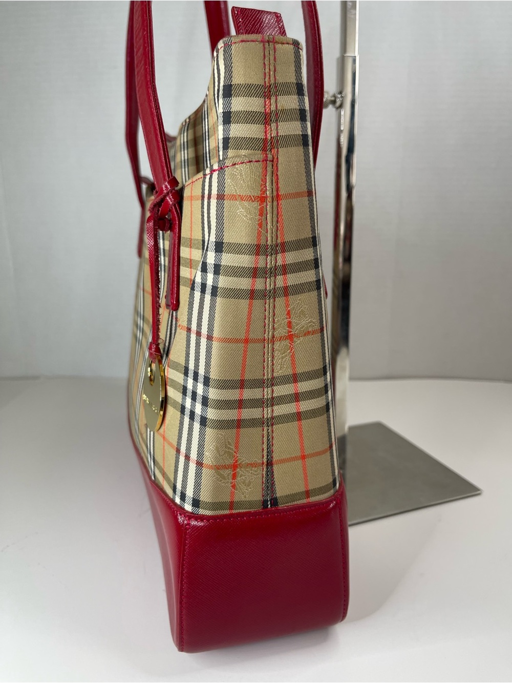 Burberry Haymarket Check tote bag - Picture 5 of 16
